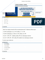 Atividade Sub - Mat - Álgebra Linear e Vetorial - 54-2022