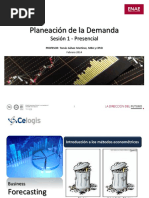 Planeación de La Demanda - Modelos de Regresion