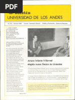 Boletín Universidad de Los Andes No. 63 Octubre 1985