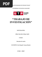 Trabajo de Investigación