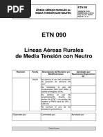 ETN 090 - Lineas Aereas Rurales de MT Con Neutro (10-20)