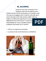 Investigación Sobre El Alcohol