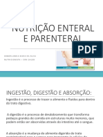 Aula 03 - Nutrição Enteral e Parenteral