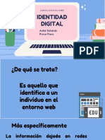 Identidad Digital - Diapósitiva