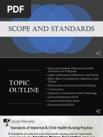 SCOPE and STANDARDS