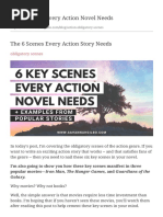 The 6 Scenes Every Action Novel Needs+