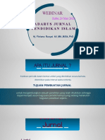 Slide Webinar Tadarus Jurnal