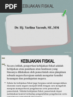 Kebijakan Fiskal