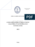 Guidelines For Survey of Electronic Chart Display and Information Systems (ECDIS), 2012