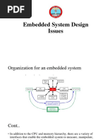 4-Embedded System Design Issues