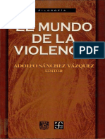 Sobre La Violencia: de Sorel A Marcuse