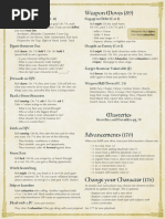 JondorHoruku's Root RPG Reference Sheet