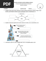 Evaluaciones Sociales Quinto EGB