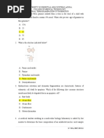 Cytogenetics Final Exam