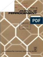 Research On Ferrocement - Global Perspective