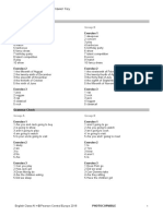 EC - A1P - Answer Key Unit 8