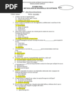 Examen Final Curso Metodologia de Desarrollo de Software