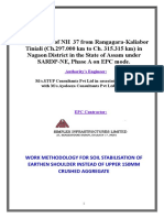 Methodology For Soil Shoulder