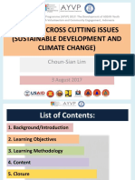 Slide Module 2 Disaster Risk Reduction and Cross Cutting Issues MR Lim Choun Sian