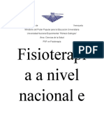 La Fisioterapia en Venezuela y El Mundo