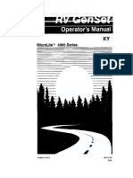 Onan KY Microlite 4000 Series Operator's Manual (09-1994)