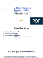 La Maintenance Industrielle