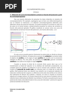 Voltamperometria Lineal