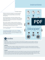 Blooper Manual Pedal Chase+Bliss