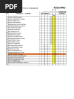 Promedios de Cuarto de Primaria Cuarto Bimestre