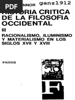 Historia Critica de La Filosofia Occidental: Racionalismo, Iluminismo Y Materialismo en Los Siglo S Xvii Y Xviii