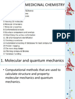 Computer in Medicinal Chemistry