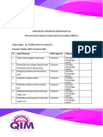 Checklist Supervisi Kewenangan Fairus