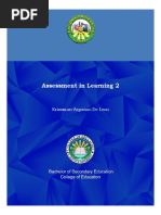 ED 10 Assessment in Learning 2