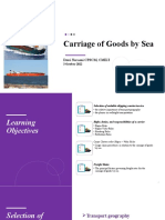 Module 3 - Carriage of Goods by Sea - 3 October 2022