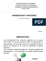 Clase Aminoacidos y Proteinas