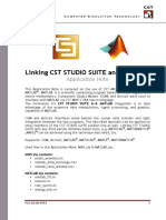 ApplicationNote CST Calls MATLAB