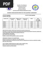 Quarterly Assessment Report Esss