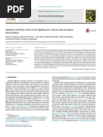 Optimal Red:blue Ratio in Led Lighting For Nutraceutical Indoor Horticulture