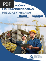 04 - 01 Valorizacion y Liquidacion de Obras Publicas y Privadas