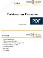 Turbine Stress Evaluation