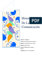 Historia y Fundamentos de La Comunicación