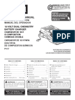 Operator'S Manual: 18 Volt Dual Chemistry Battery Charger