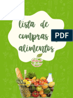 Lista de Compras y Alimentos D22