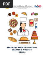 Bread and Pastry Production 12 - WEEK 4