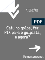 Caiu No Golpe e Transferiu PIX, e Agora