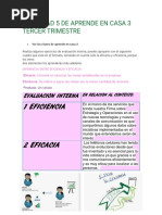 Actividad 5 de Aprende en Casa 3 Tercer Trimestre