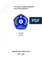 PDF Rendahnya Rasa Nasionalisme Di Kalangan Remaja - Compress