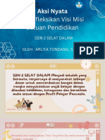 Aksi Nyata Merefleksikan Visi Misi Satuan Pendidikan - Arlita Tondang