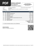 TK Distribuidora Y Confeccion: Factura Electrónica