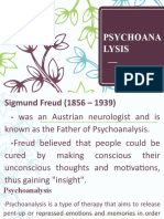 Psychoanalysis